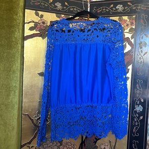 Blue Lace Top XL / 2XL